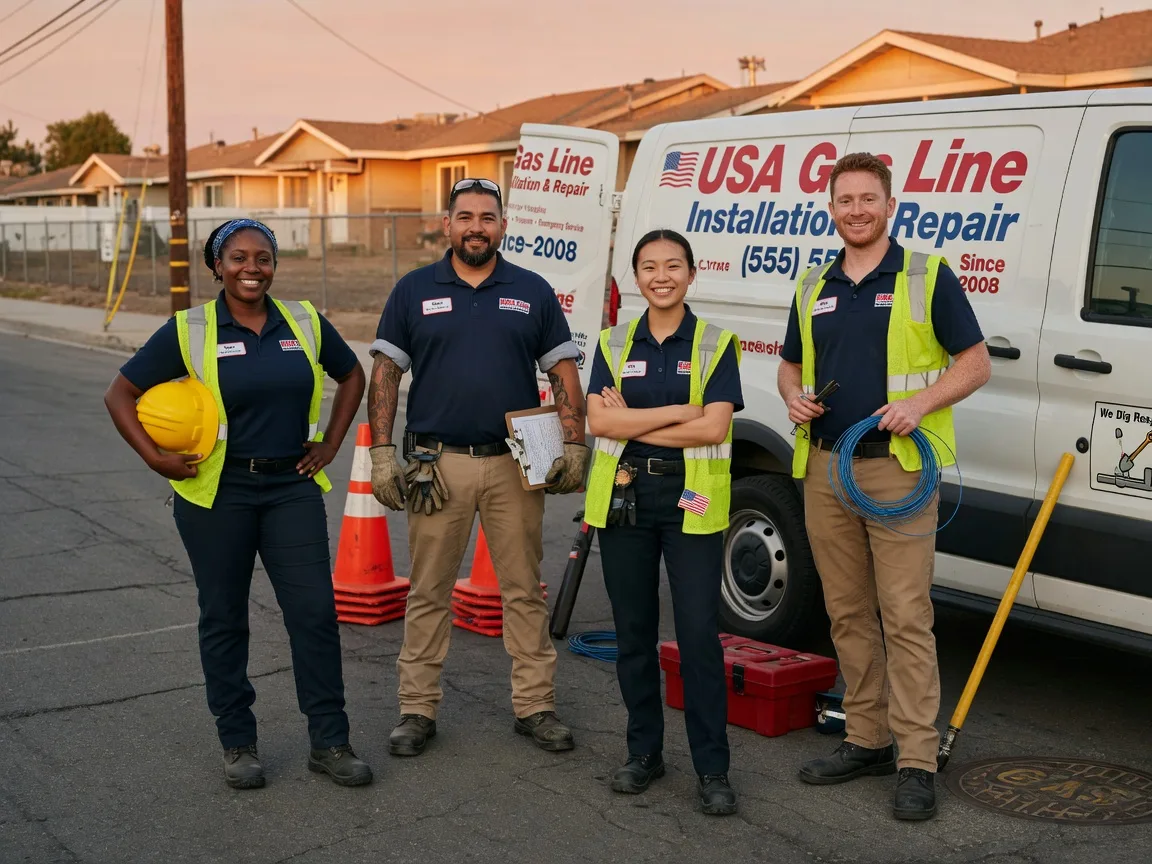 Gas Line Installation company in Salome, AZ